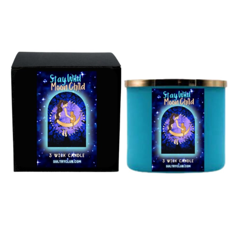 Moon Child Triple Wick Vegan Candle